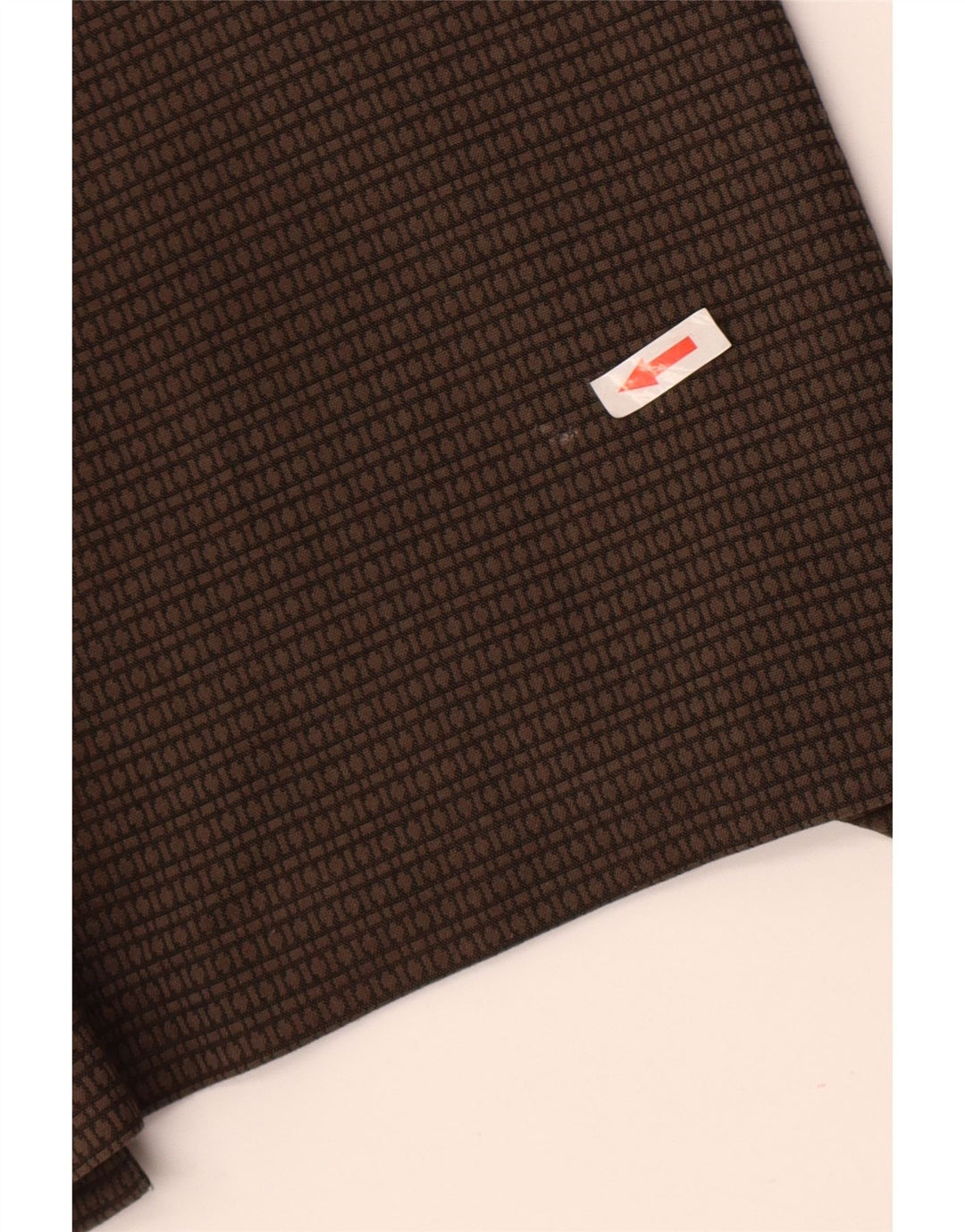 Marks & Spencer Jupe crayon femme W32 grand marron géométrique polyester
