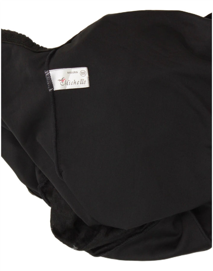 MICHELLE Body en Velours Femme UK 14 Polyester Noir Moyen Paisley