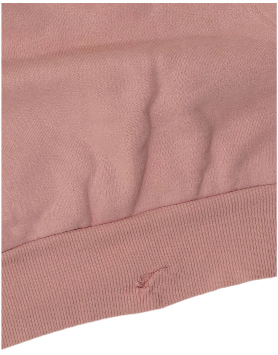 ELLESSE Pull à capuche graphique surdimensionné pour femme UK 8 Petit coton rose