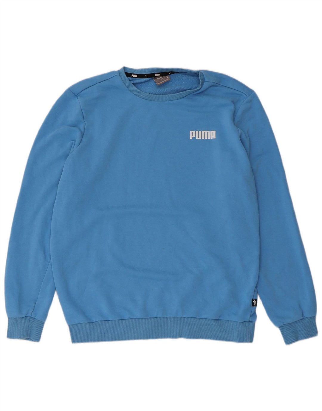 Puma Sweat-Shirt Homme Bleu Moyen Coton