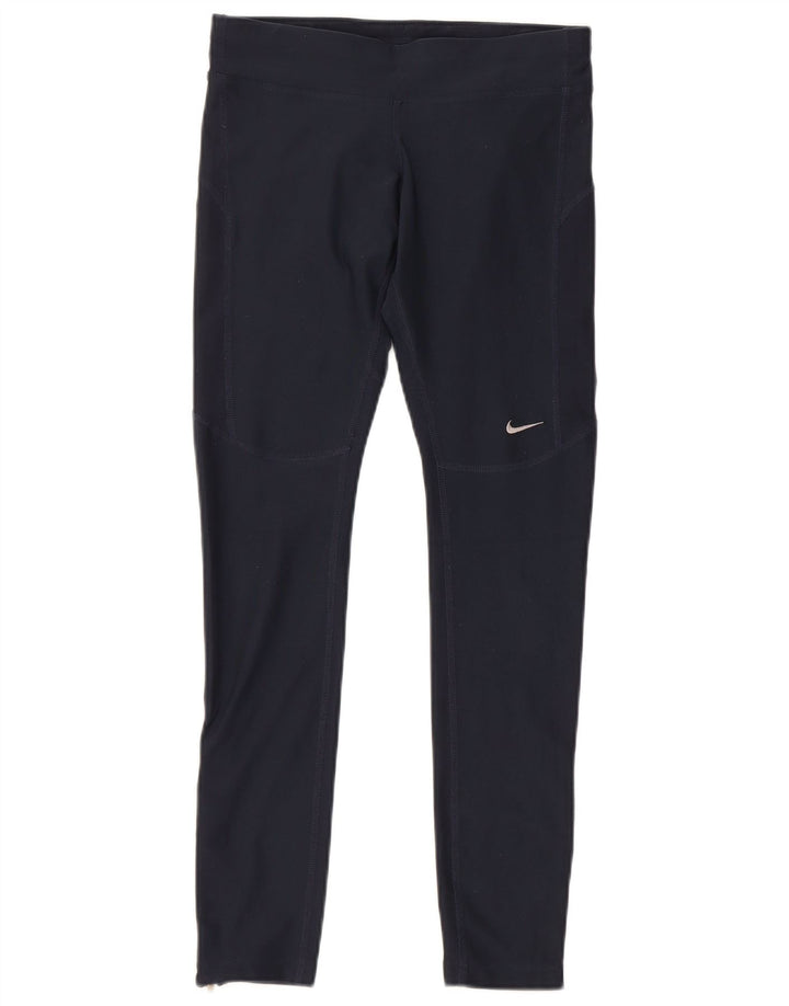 Legging Nike Dri Fit pour femme UK 6 XS Bleu marine Polyester