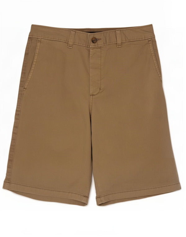 Marks & Spencer Short Chino Femme UK 8 Small W30 Coton Beige