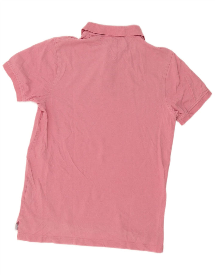 Tommy Hilfiger Polo Homme Rose Moyen Coton