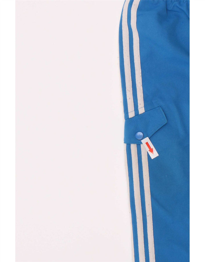 Adidas Pantalon de survêtement cargo bébé garçon 6-9 mois Bleu Polyester