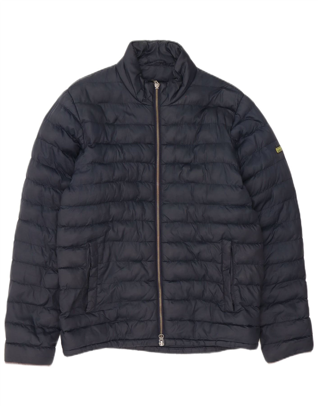 Barbour Veste matelassée pour homme UK 36 Small Bleu Marine Polyester