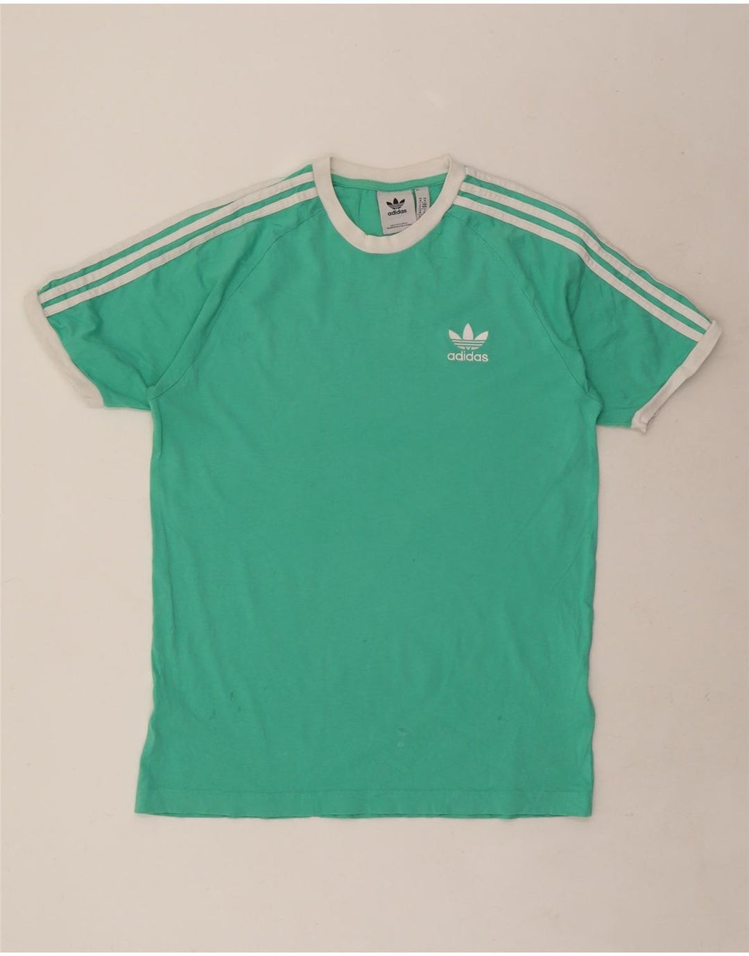 Adidas T-Shirt Homme Top Coton Turquoise Moyen
