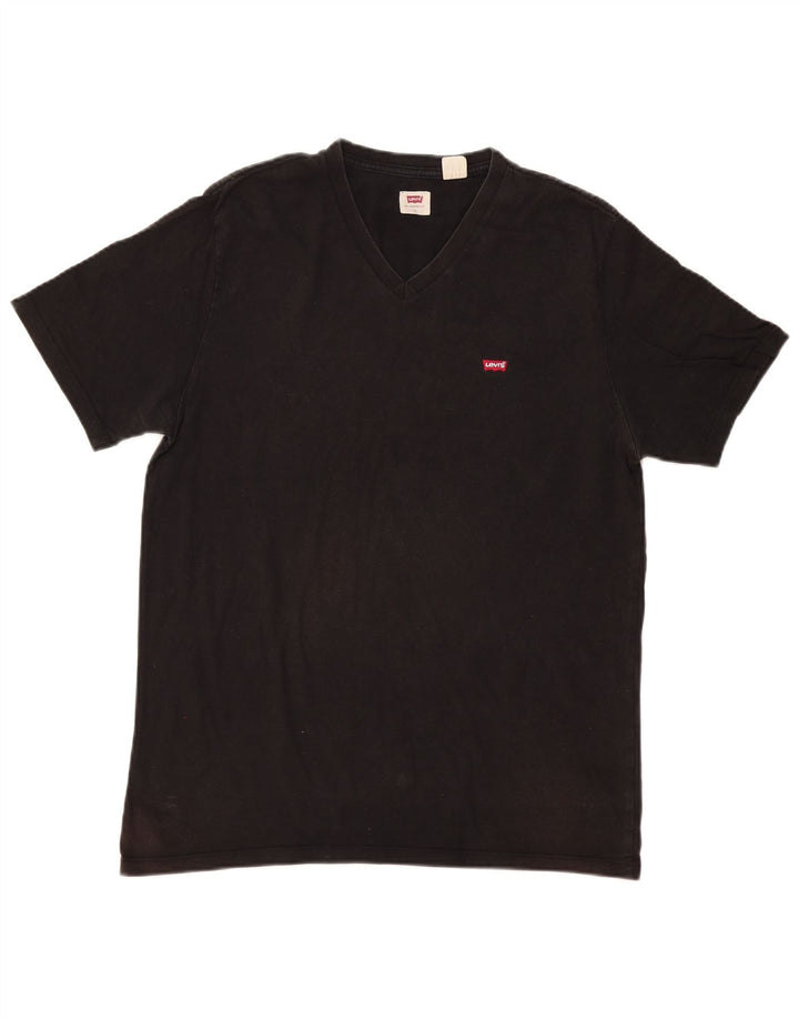 Levi's T-Shirt Homme Noir Large