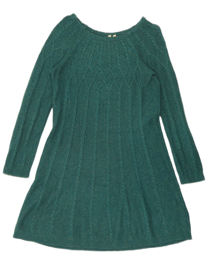 Robe pull White Stuff pour femme UK 44 en coton vert moyen