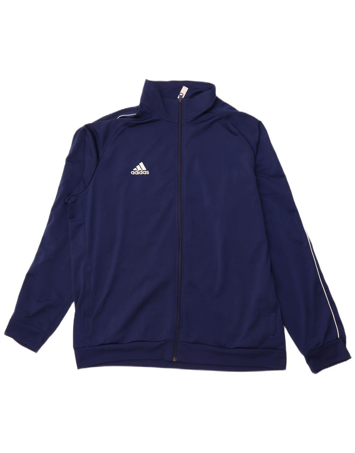 ADIDAS Veste de survêtement pour homme 2XL Bleu marine Polyester