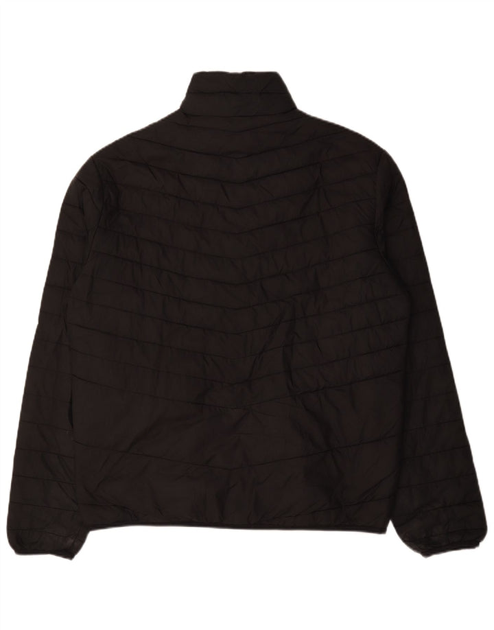 Jack & Jones Veste matelassée pour homme UK 40 Large Noir Polyester