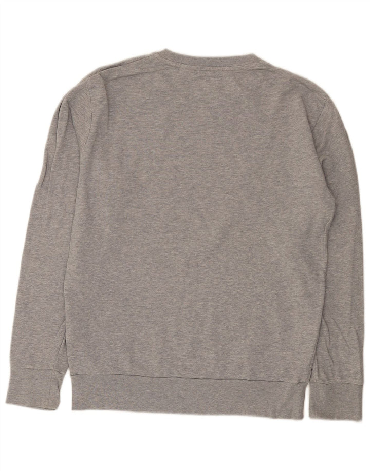 Levi's Graphic Sweatshirt Jumper Small Homme Gris Coton