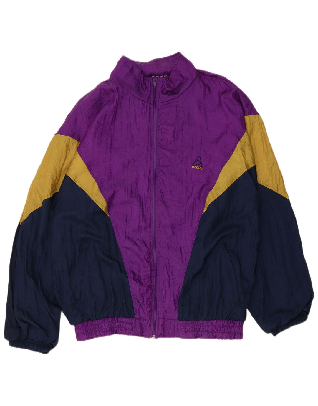 Active Survêtement ample coupe ample pour homme en polyamide color block violet moyen