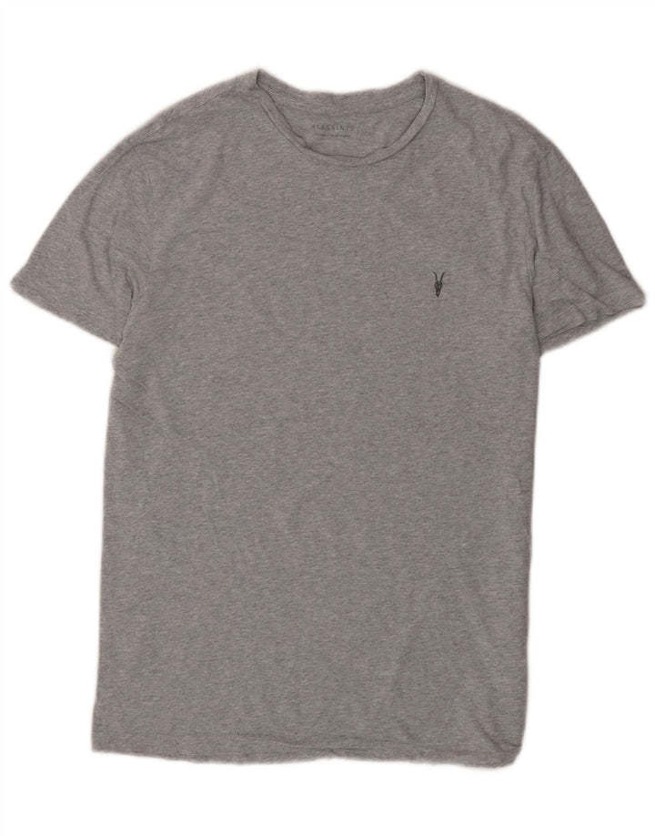 All Saints T-Shirt Homme Petit Gris Coton