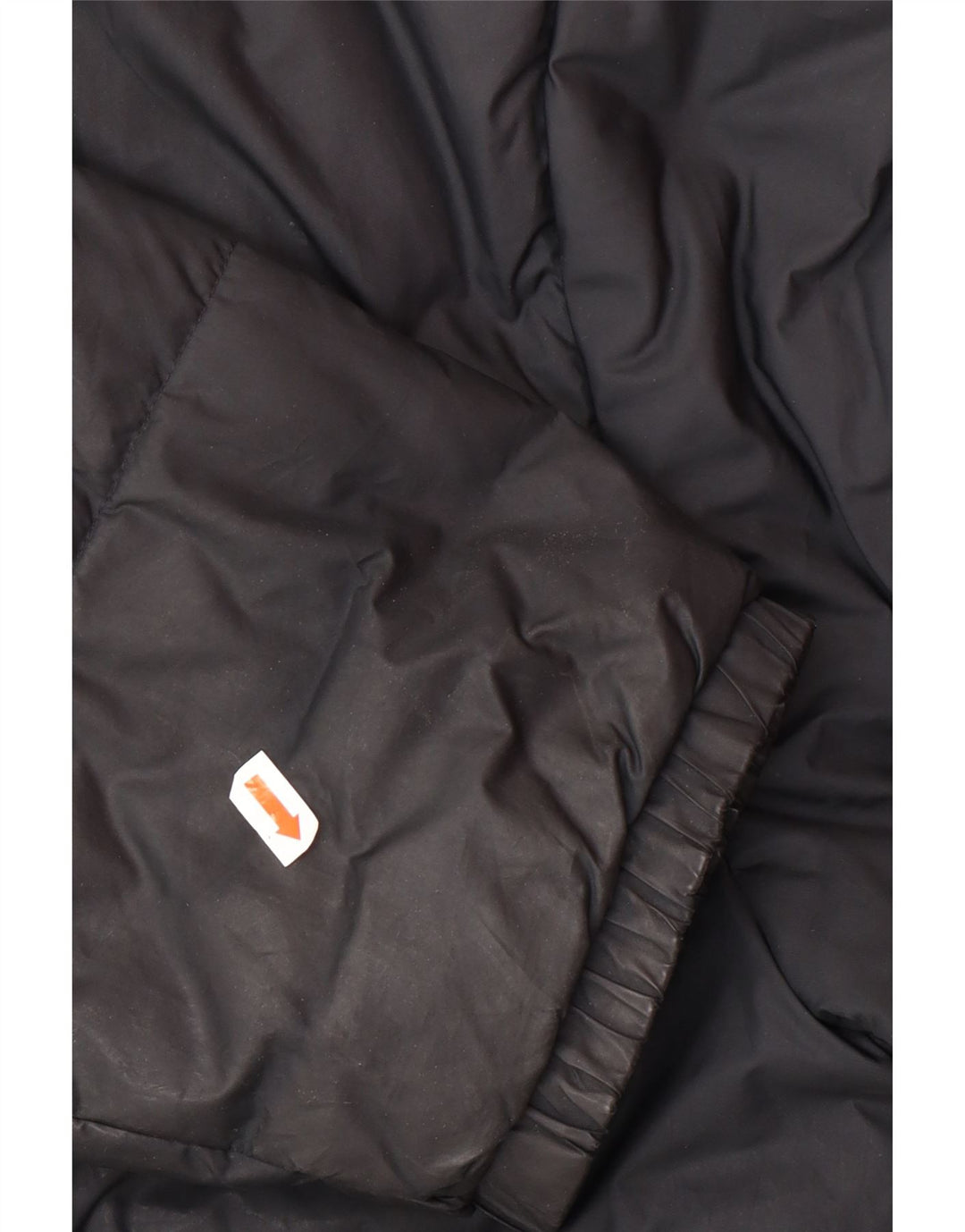 ADIDAS Veste matelassée pour hommes UK 40 Large Noir Polyester