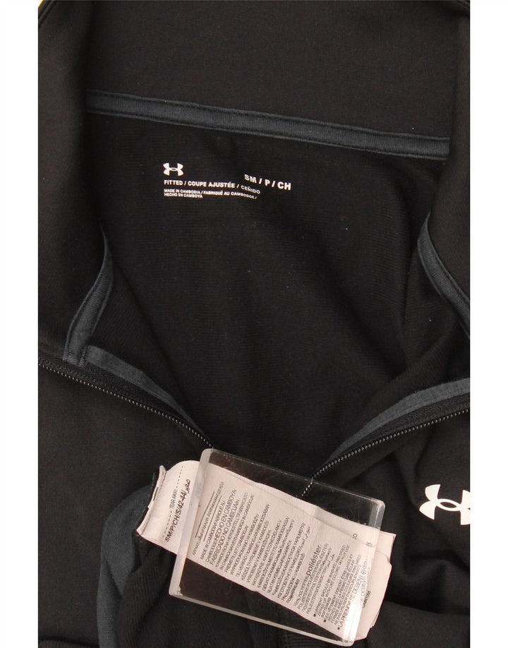Under Armour Veste de survêtement pour homme Small Noir Colorblock Polyester