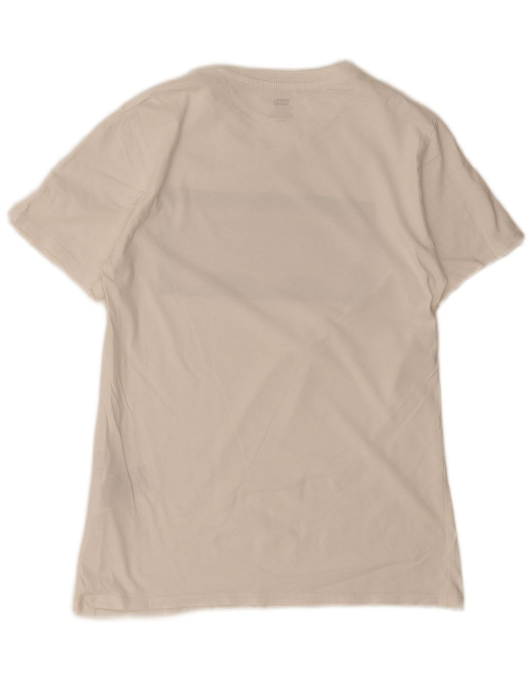 Levi's T-Shirt Graphique Homme Petit Blanc Coton