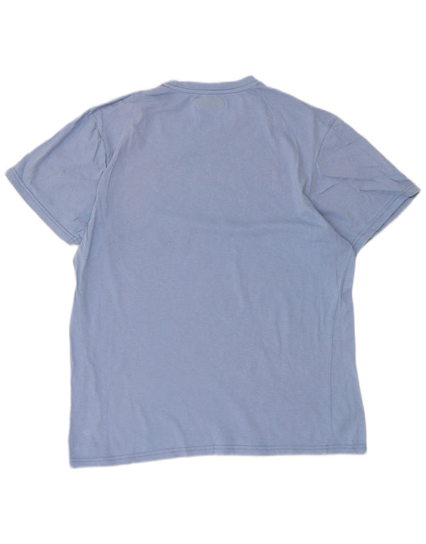 Kappa T-shirt graphique pour femme UK 14 Bleu moyen