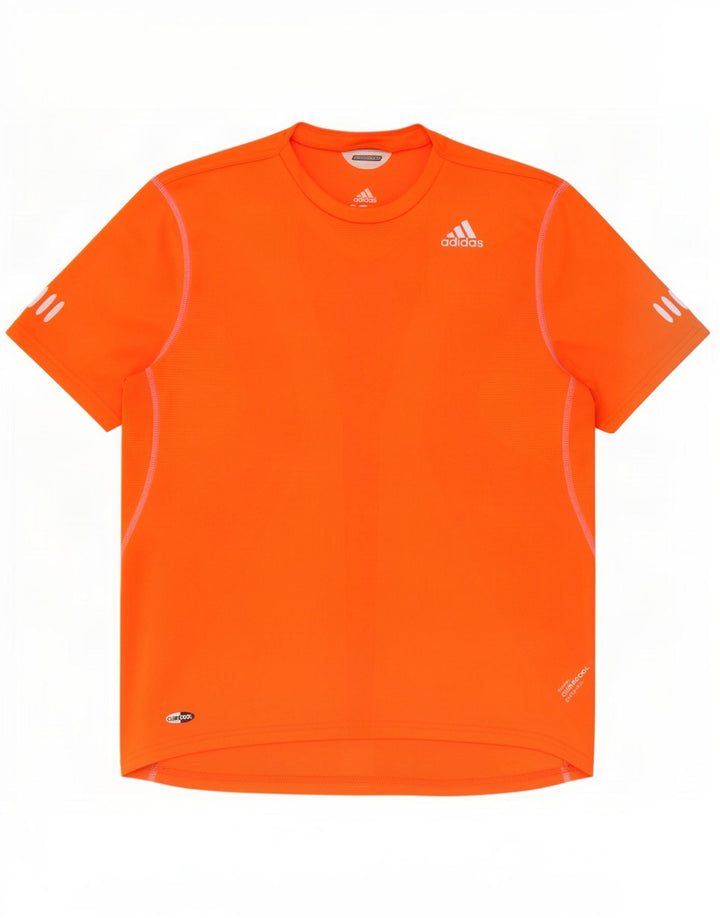 Adidas Homme Climacool T-Shirt Haut Orange Moyen Polyester