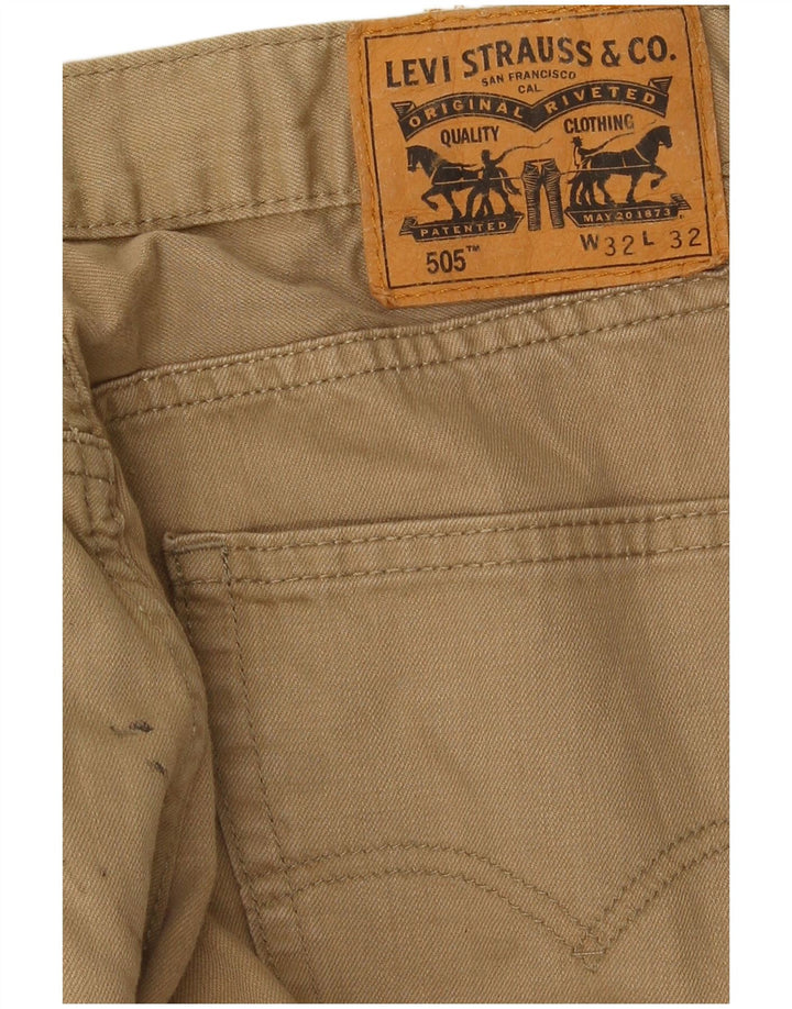 Levi's Jean Droit 505 Homme W32 L32 Beige