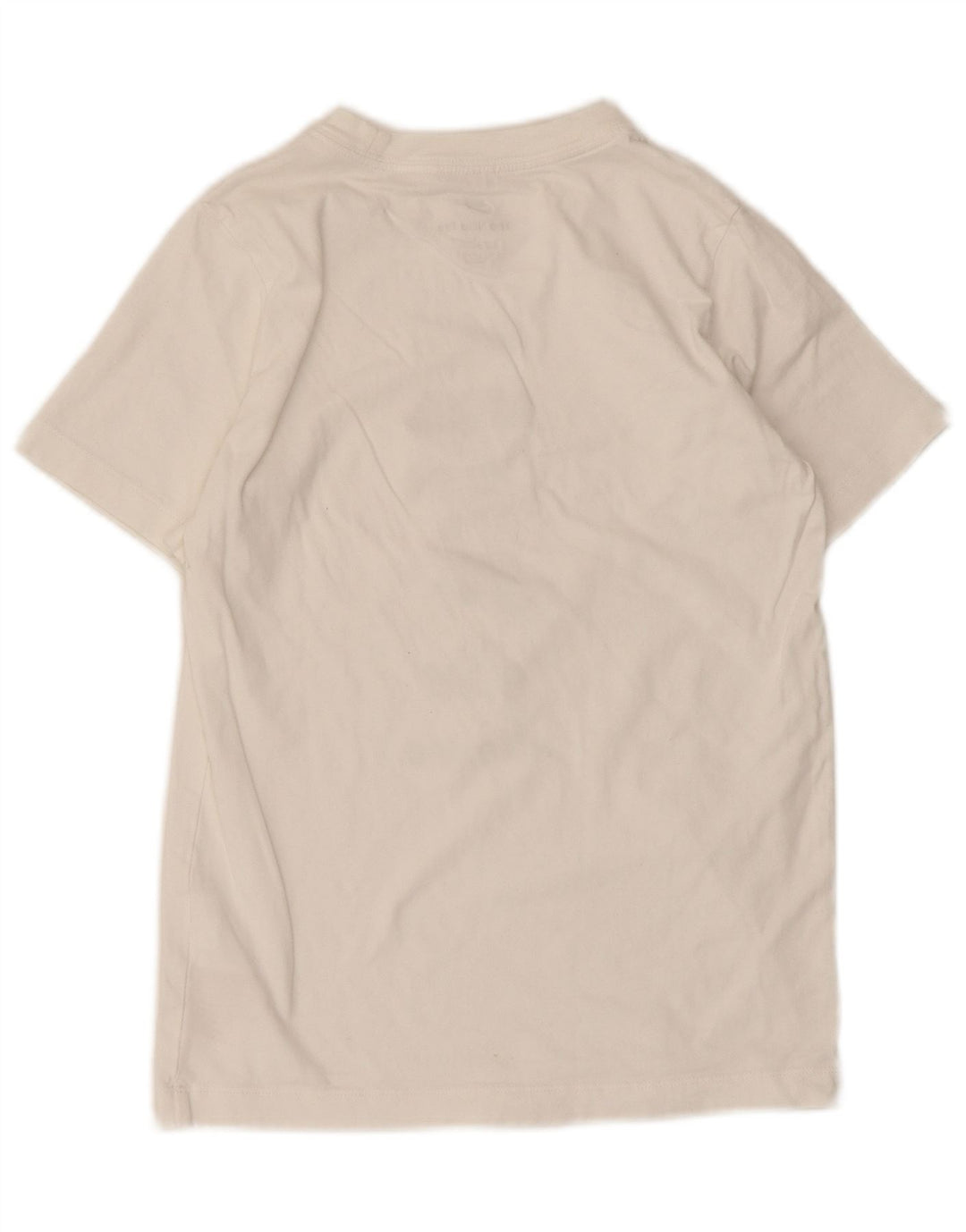 Nike Garçon Graphic T-Shirt Top 10-11 ans Coton Blanc Moyen