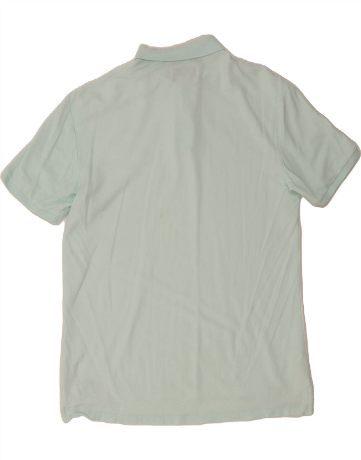 PENGUIN Mens Polo Shirt Medium Off White Colourblock Cotton Vintage Penguin and Second-Hand Penguin from Messina Hembry 