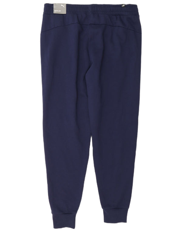 Puma Pantalon de Survêtement Joggers XL Bleu Marine Coton Homme