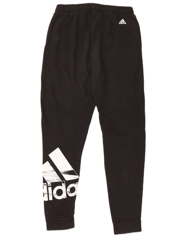 Adidas Pantalon de survêtement graphique pour garçon 13-14 ans Noir Coton