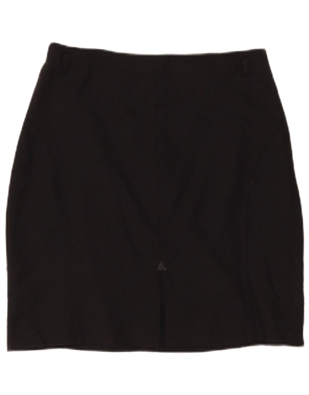 MAX & CO. Mini jupe taille haute pour femme UK 18 XL W30 Laine vierge noire