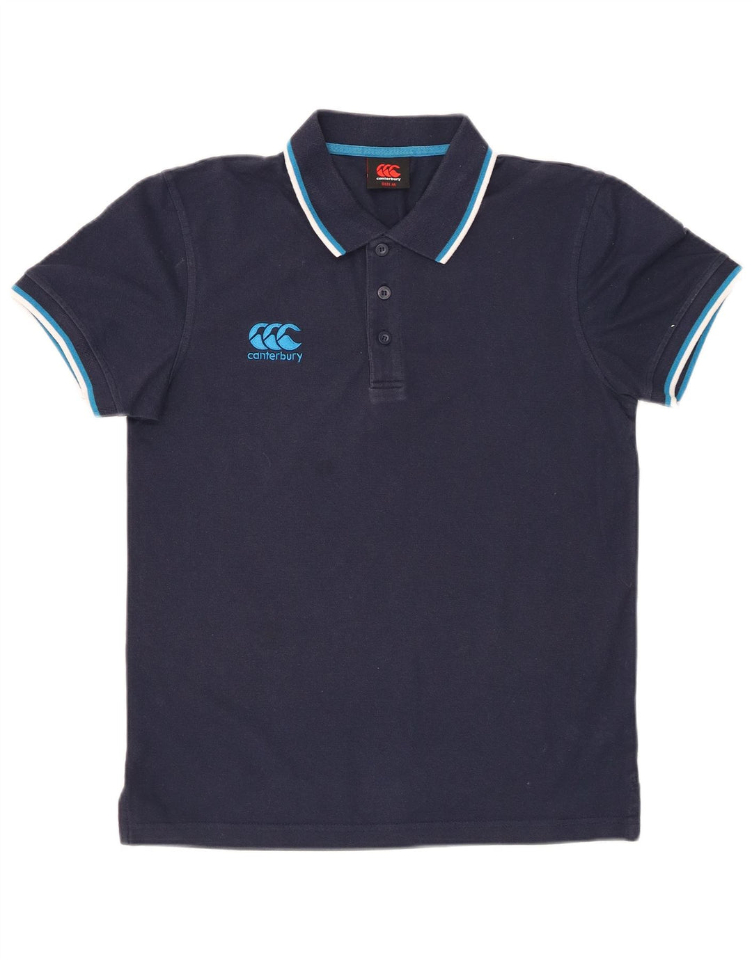 CANTERBURY Polo Homme Bleu Marine Moyen Polyester