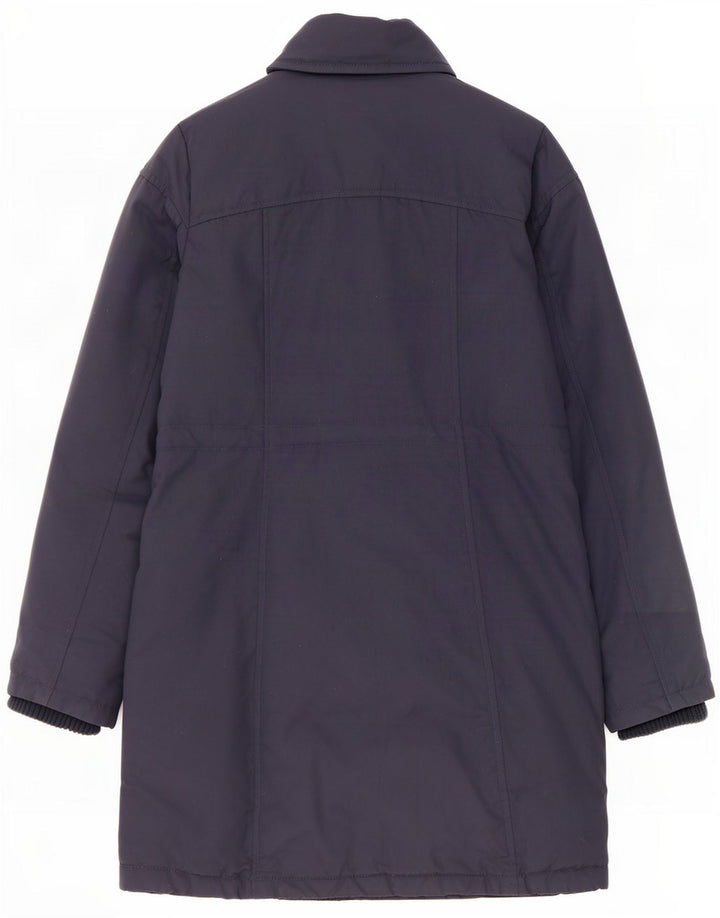 Fat Face Manteau rembourré pour femme UK 10 Petit nylon bleu marine