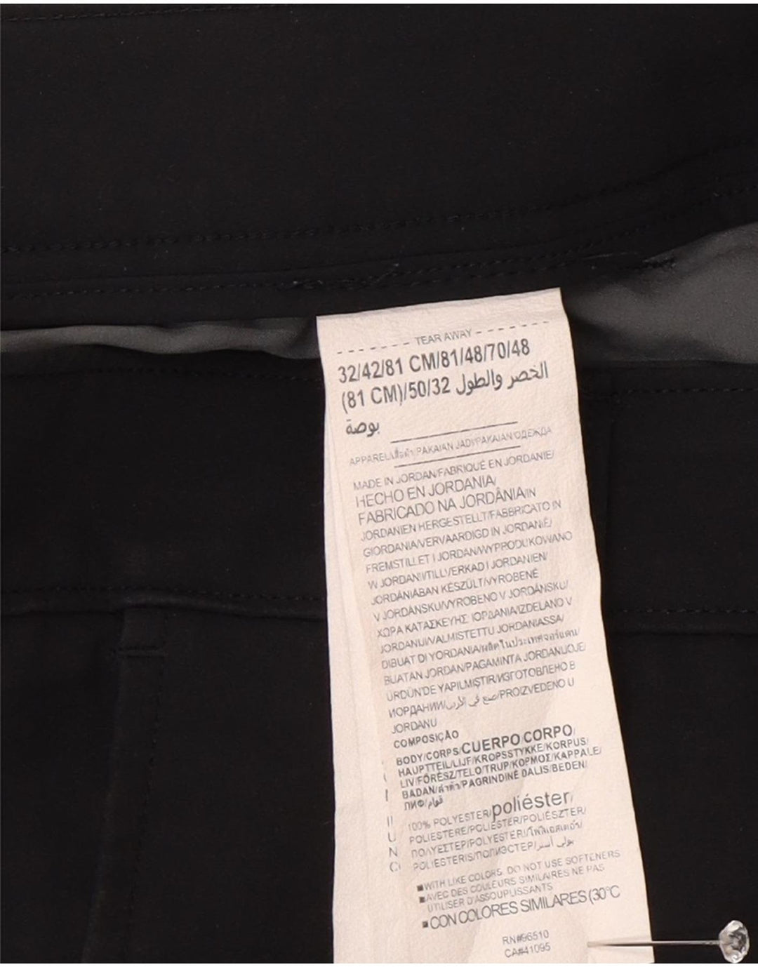 Under Armour Short Chino W32 Homme Noir Moyen Polyester