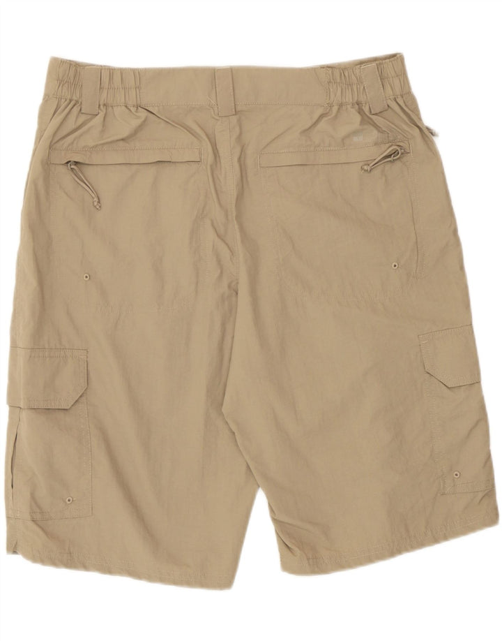 Mountain Warehouse Short Cargo W32 Homme Beige Moyen Polyamide