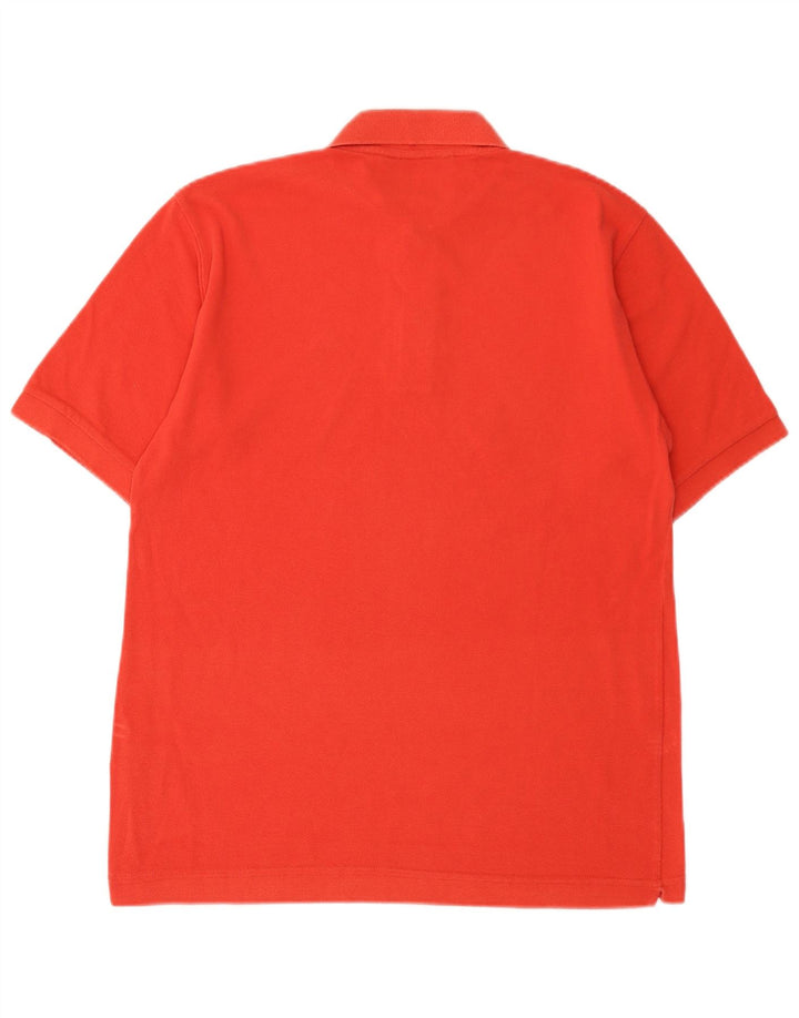 Kappa Polo Homme Orange Moyen Coton