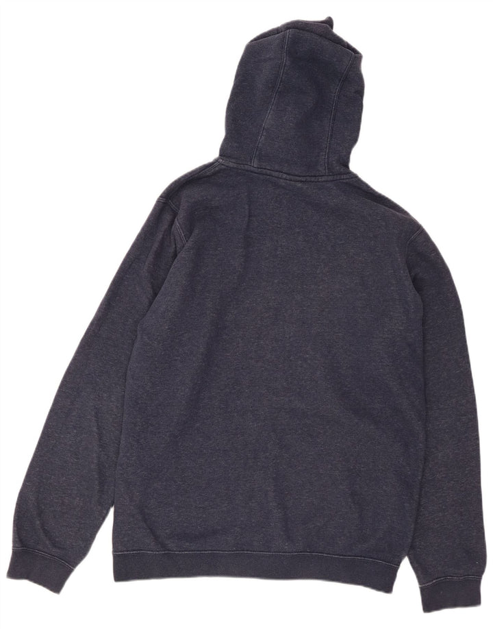 NIKE Pull à capuche zippé pour homme en coton bleu marine moyen