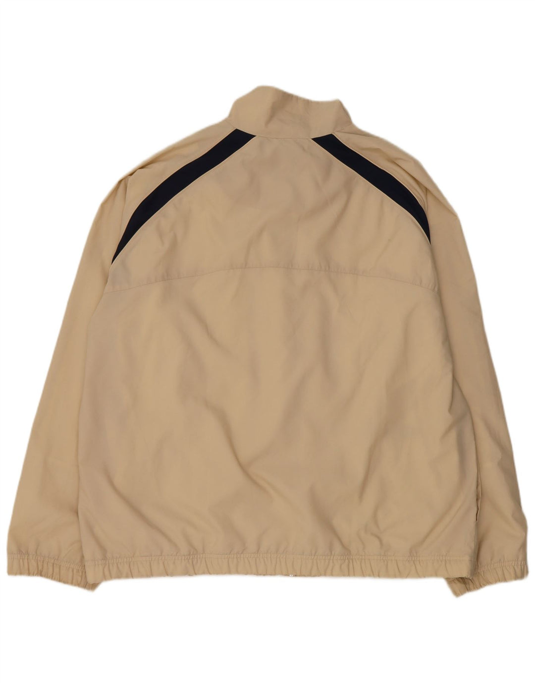 Nike Veste de survêtement pour homme UK 47/48 2XL Beige Colorblock Polyester