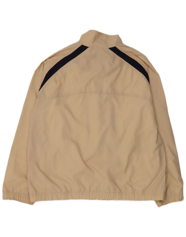 Nike Veste de survêtement pour homme UK 47/48 2XL Beige Colorblock Polyester