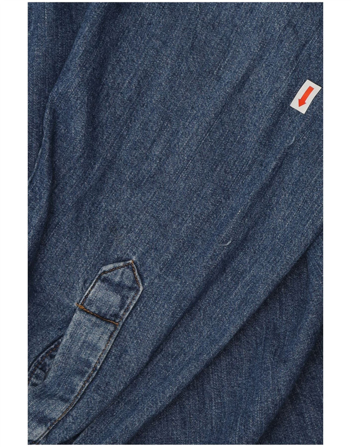 Chemise en jean pour hommes Rifle grand coton bleu