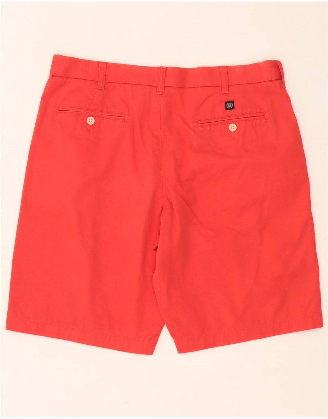 Marks & Spencer Short Chino Homme W36 Large Orange Coton