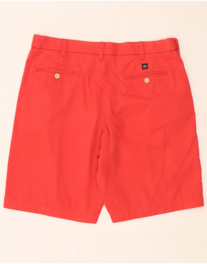 Marks & Spencer Short Chino Homme W36 Large Orange Coton