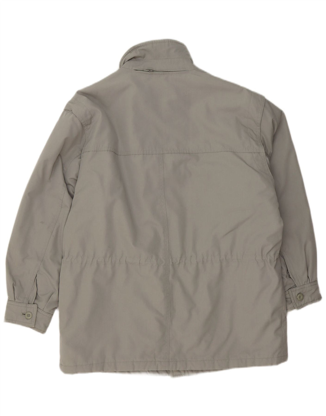 veste utilitaire à capuche vintage pour hommes UK 40 Grand Gris