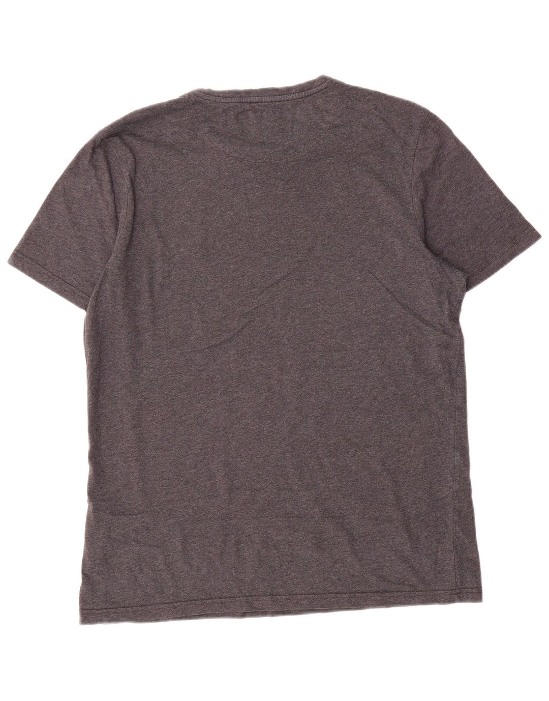 Lyle & Scott T-Shirt Homme Haut Large Gris Coton
