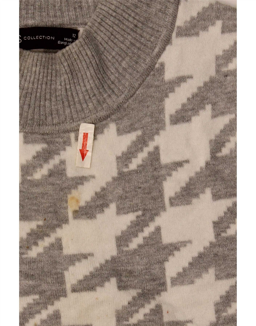 Marks & Spencer Pull col roulé pour femme Gris moyen UK 12