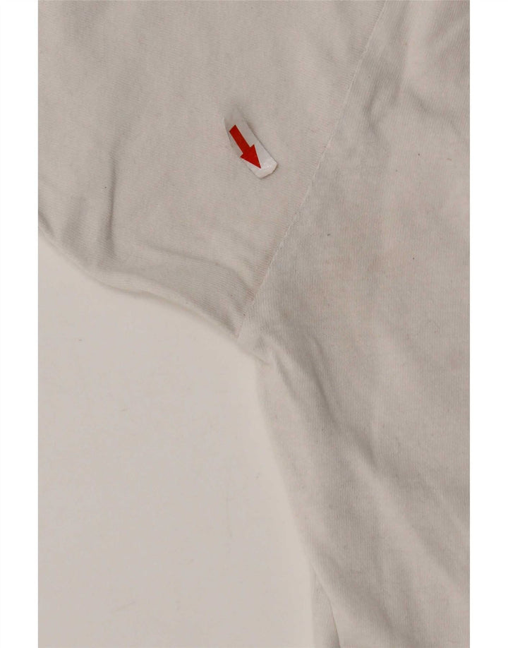 Champion T-Shirt Homme Top XS Blanc Coton