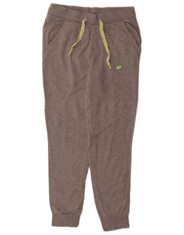 Lotto Pantalon de survêtement pour femme Joggers UK 6 XS Gris moucheté