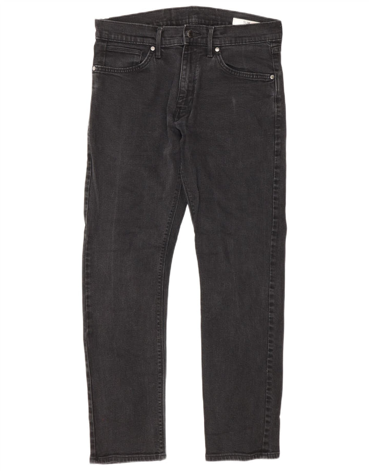 Marks & Spencer Jean Slim Homme W32 L31 Gris Coton