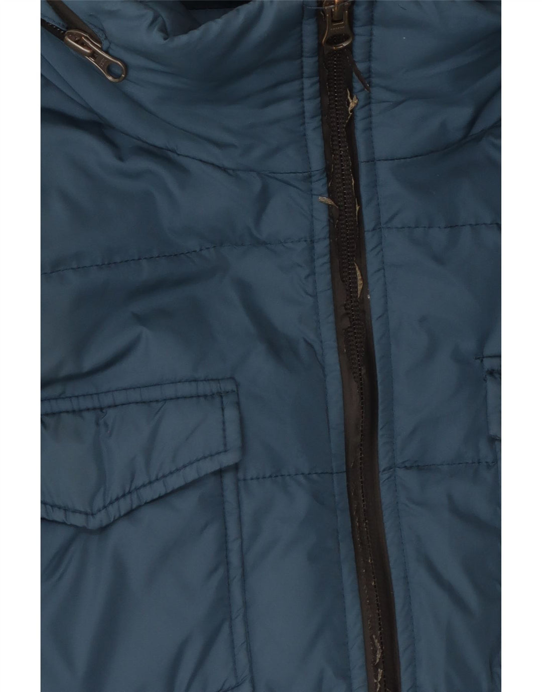 Herno Veste matelassée pour homme UK 50 Large Bleu Polyamide