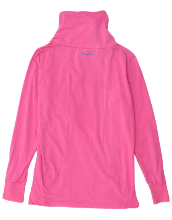 Champion Veste de survêtement Heritage Fit pour femme UK 14 Large Rose Coton