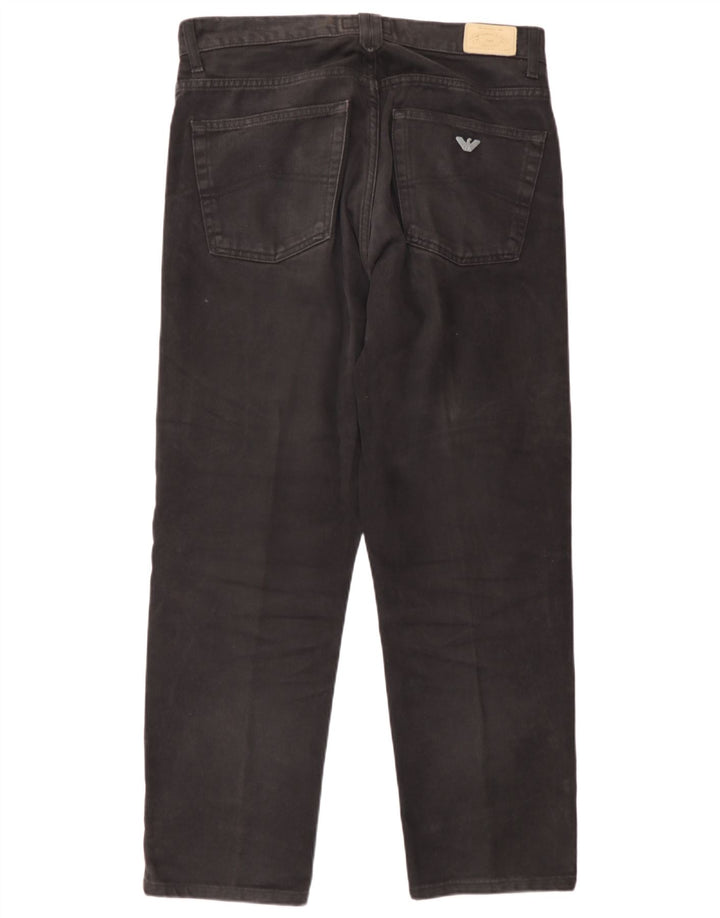 Armani Jean droit homme W32 L28 coton noir