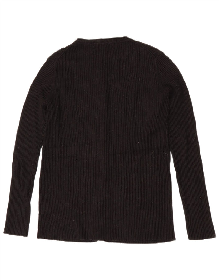 John Lewis Cardigan pour femme UK 44 en viscose noire moyenne