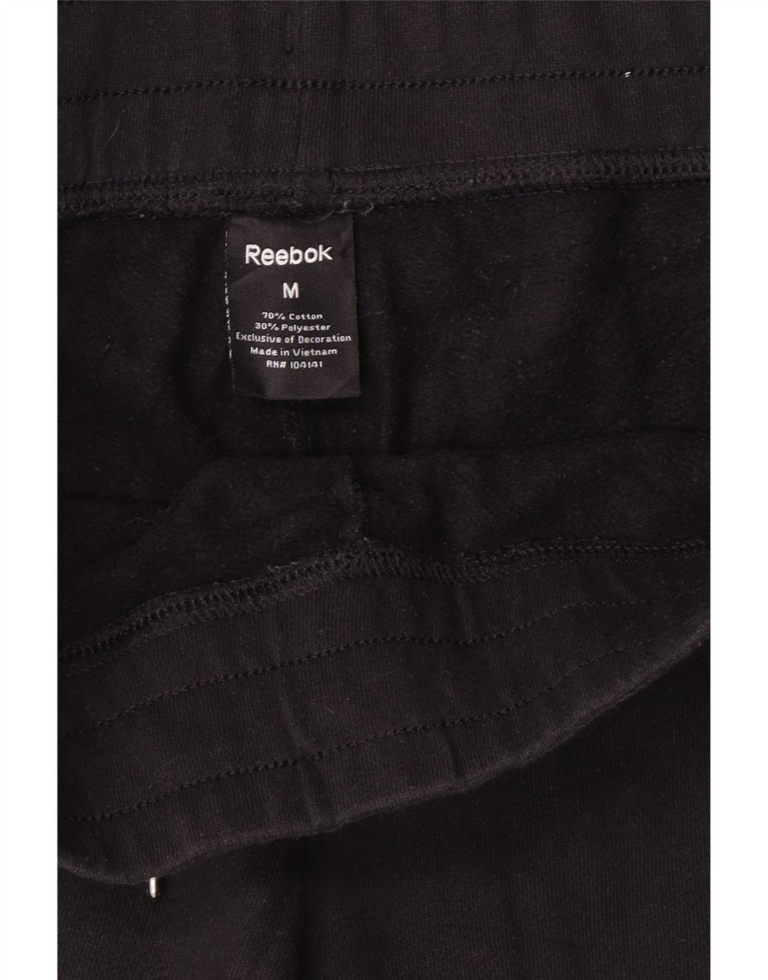 Reebok Pantalon de survêtement pour femme UK 44 Medium Noir Coton